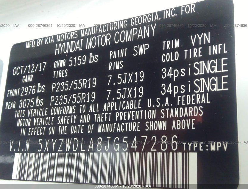 5XYZWDLA8JG547286