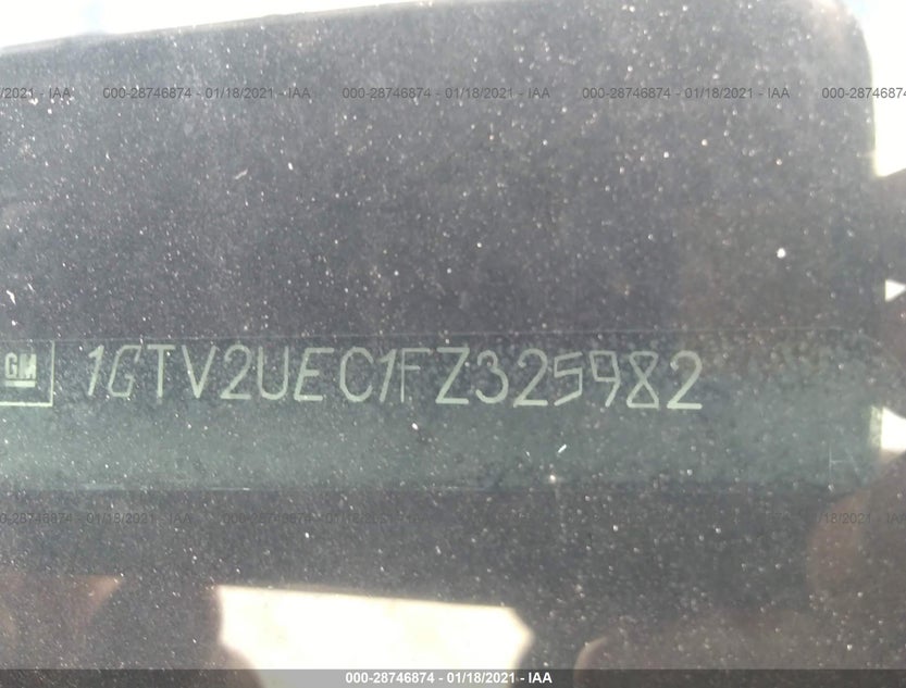 1GTV2UEC1FZ325982