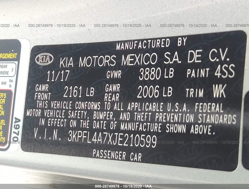 3KPFL4A7XJE210599