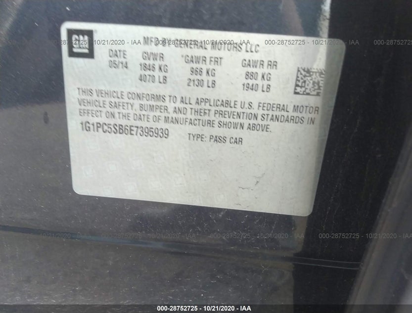 1G1PC5SB6E7395939