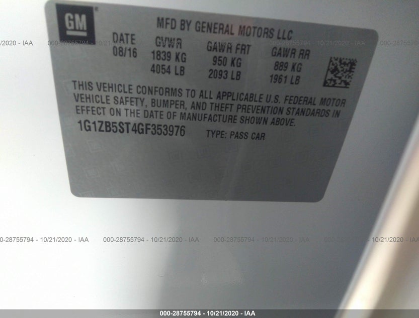 1G1ZB5ST4GF353976