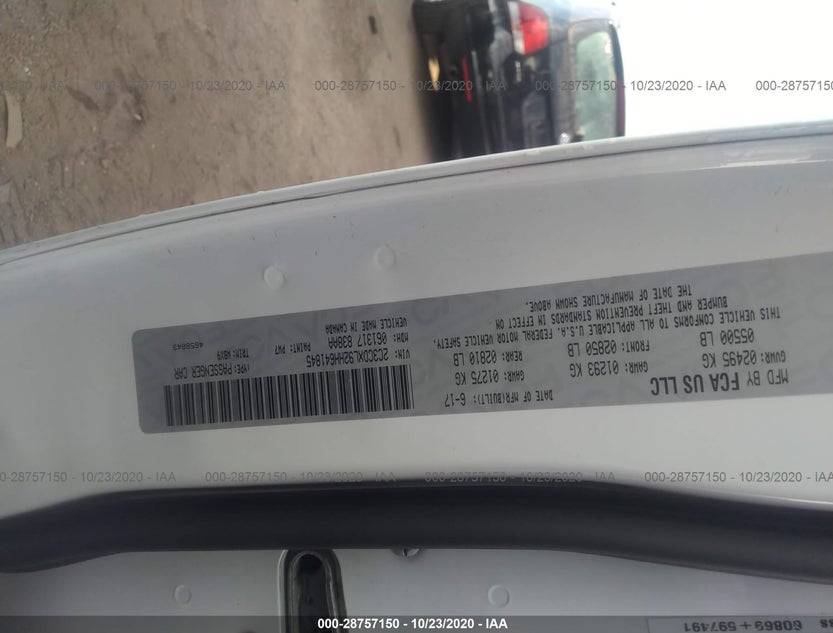 2C3CDXL92HH641845