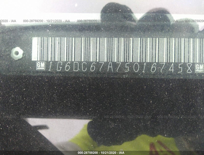 1G6DC67A750167458