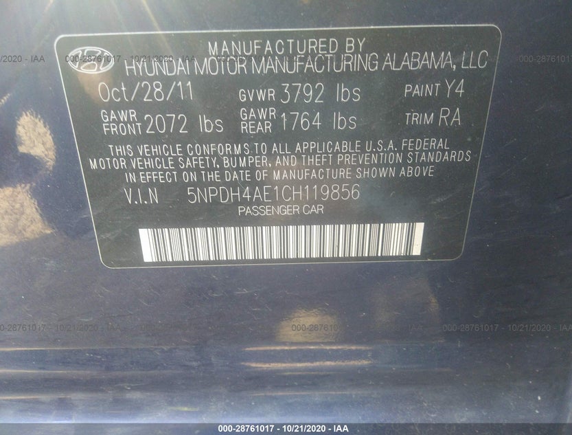 5NPDH4AE1CH119856