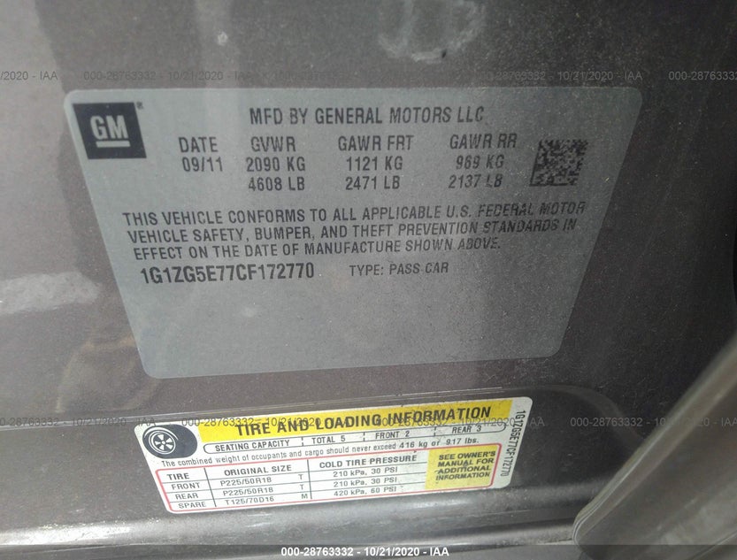 1G1ZG5E77CF172770