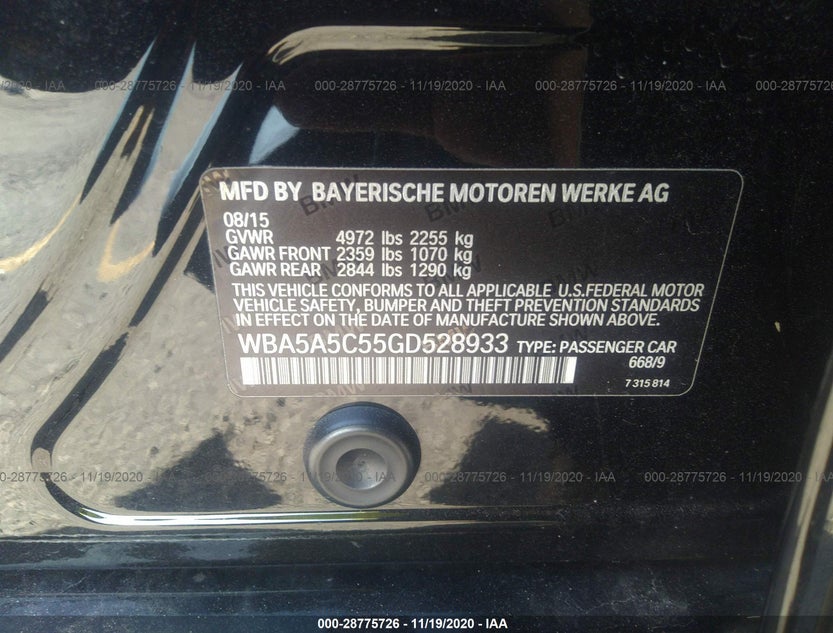 WBA5A5C55GD528933