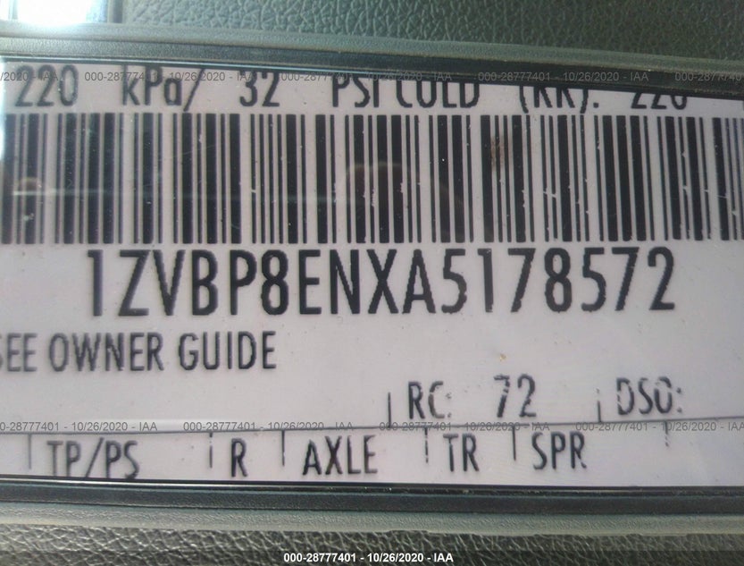 1ZVBP8ENXA5178572