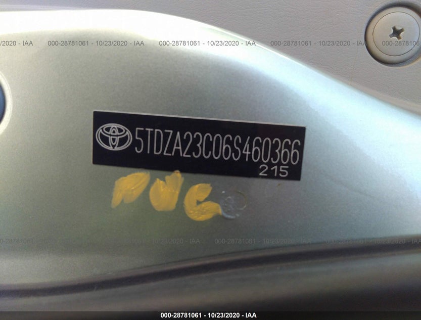 5TDZA23C06S460366
