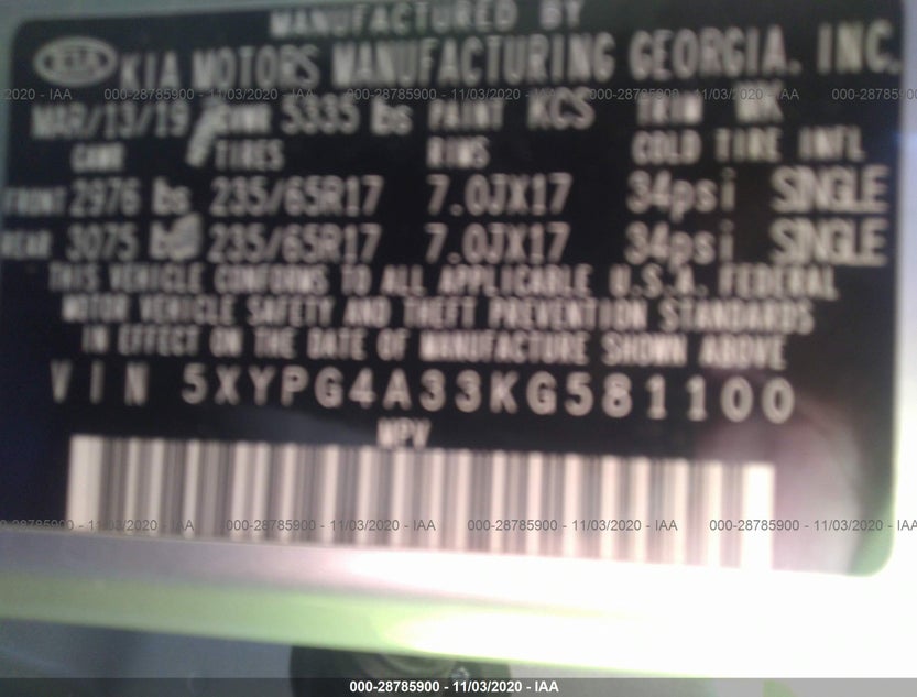 5XYPG4A33KG581100