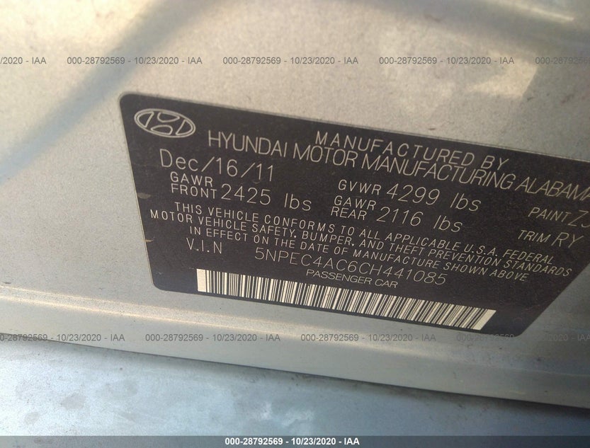 5NPEC4AC6CH441085