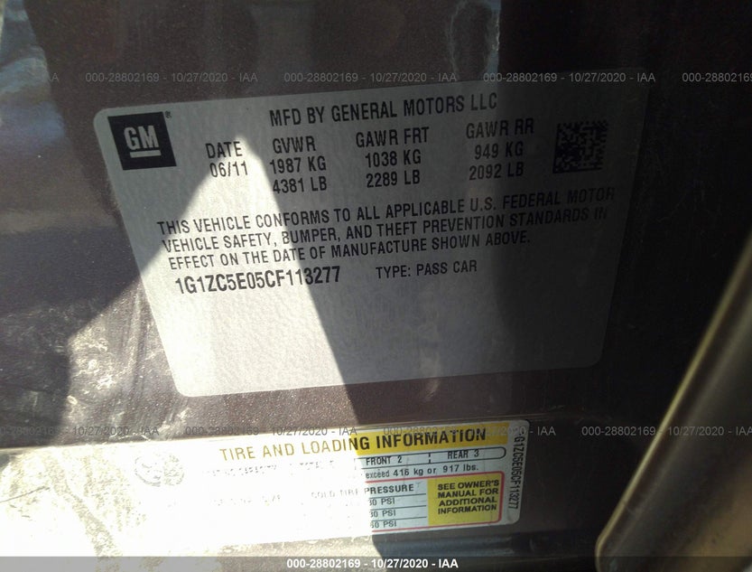 1G1ZC5E05CF113277