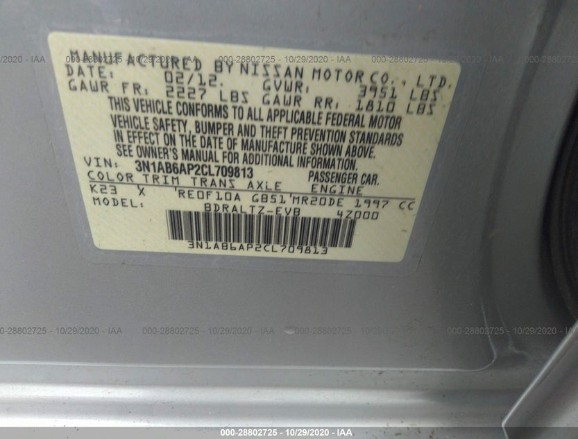 3N1AB6AP2CL709813