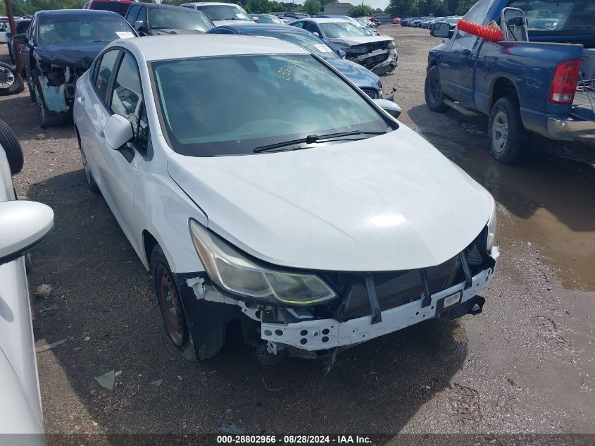 2016 Chevrolet Cruze Ls Auto VIN: 1G1BC5SM0G7252578 Lot: 28802956