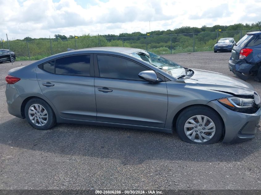 2017 Hyundai Elantra Se VIN: KMHD74LF8HU368804 Lot: 28806286