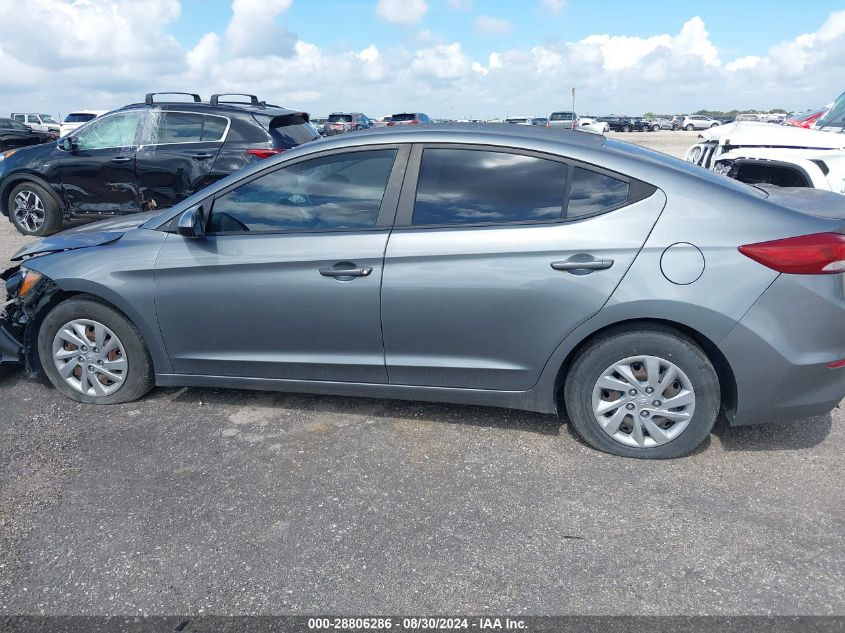 2017 Hyundai Elantra Se VIN: KMHD74LF8HU368804 Lot: 28806286