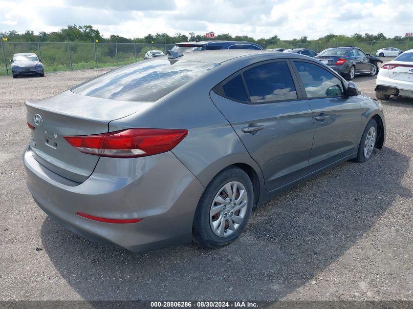 2017 Hyundai Elantra Se VIN: KMHD74LF8HU368804 Lot: 28806286