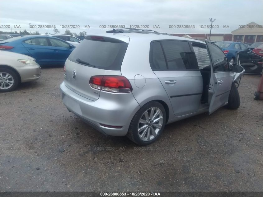 2012 Volkswagen Golf Tdi 4-Door VIN: WVWDM7AJ4CW238201 Lot: 28806553