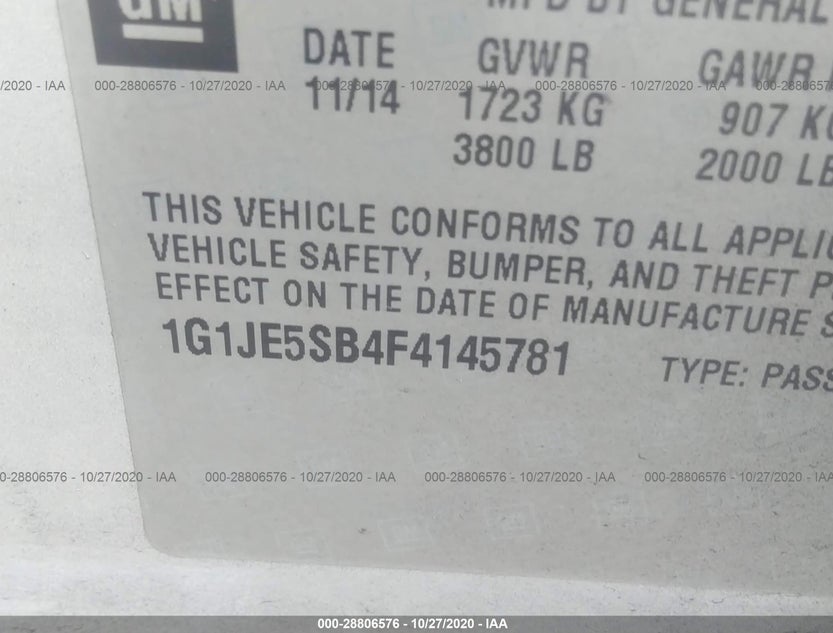 1G1JE5SB4F4145781