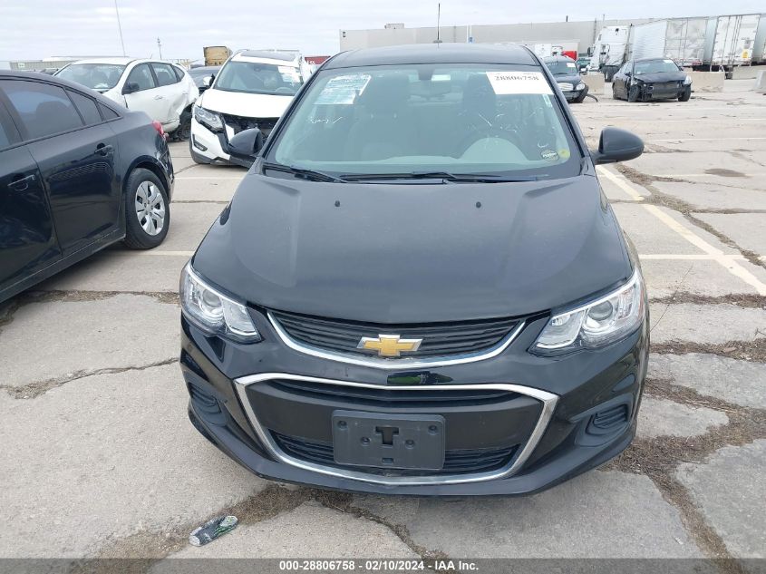 2020 Chevrolet Sonic Fwd Ls VIN: 1G1JB5SB1L4110409 Lot: 28806758