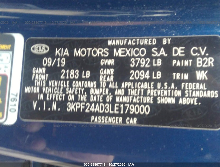 3KPF24AD3LE179000