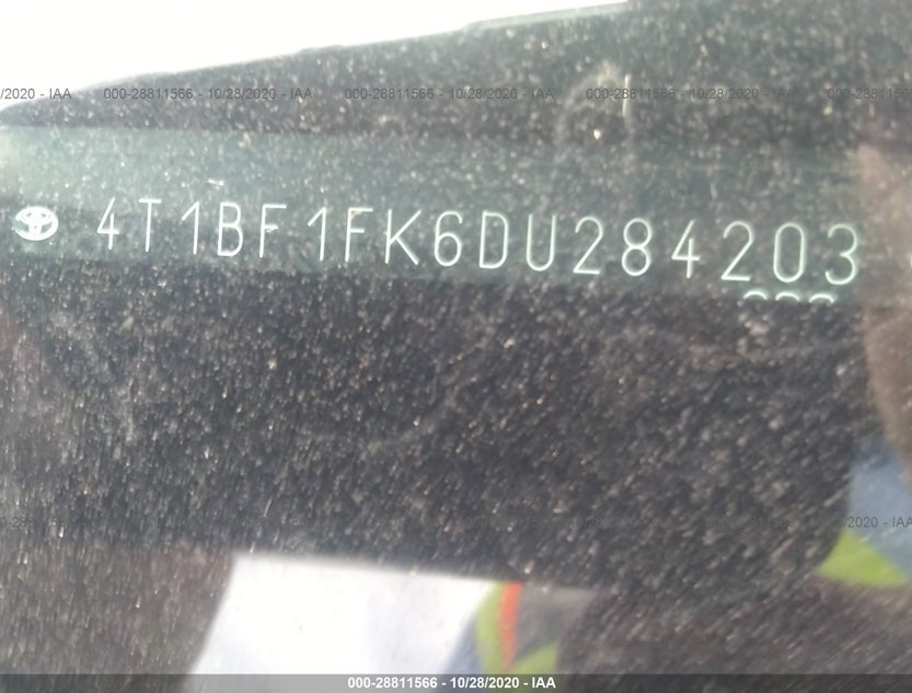 4T1BF1FK6DU284203