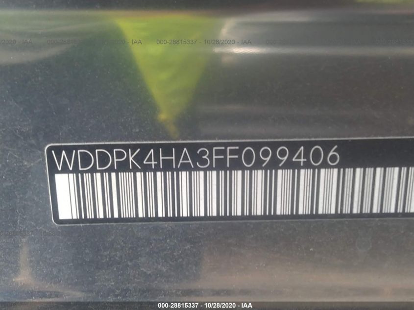 VIN WDDPK4HA3FF099406 2015 Mercedes-Benz SLK-Class,... no.9