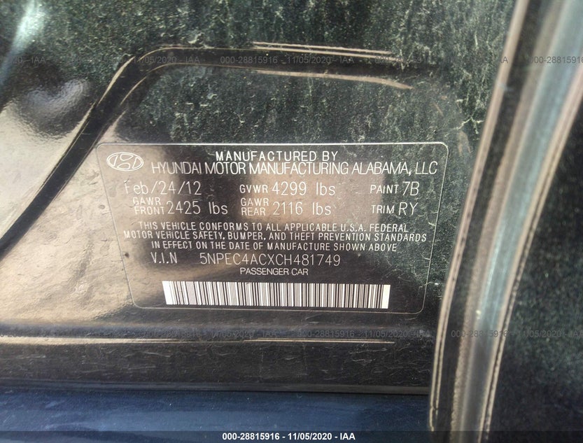5NPEC4ACXCH481749