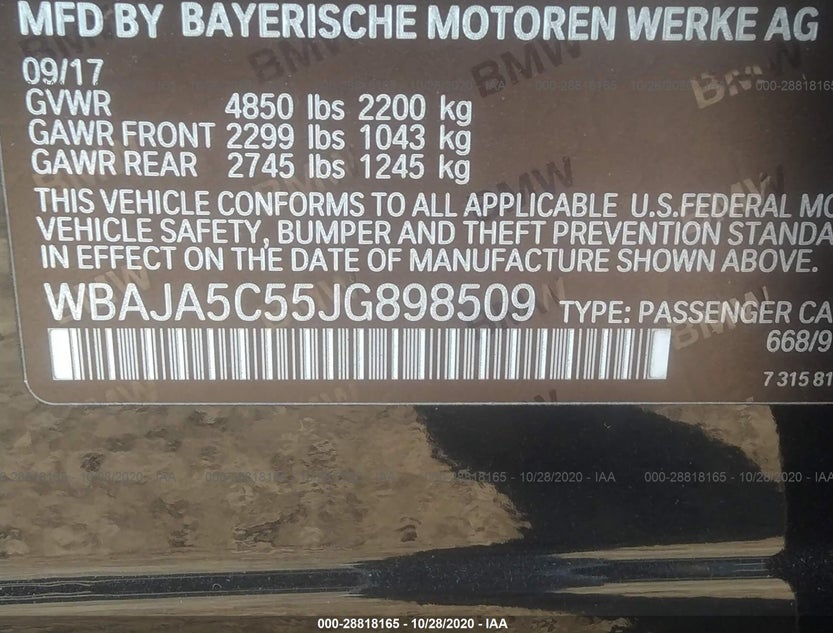 WBAJA5C55JG898509