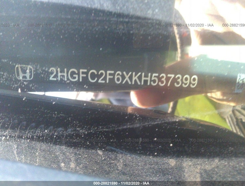 2HGFC2F6XKH537399