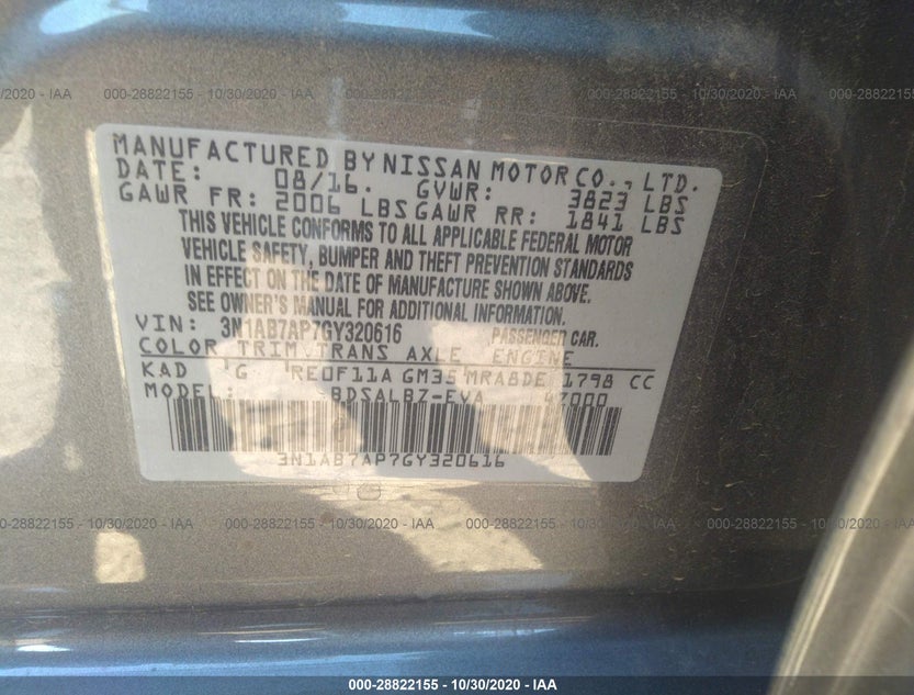 3N1AB7AP7GY320616