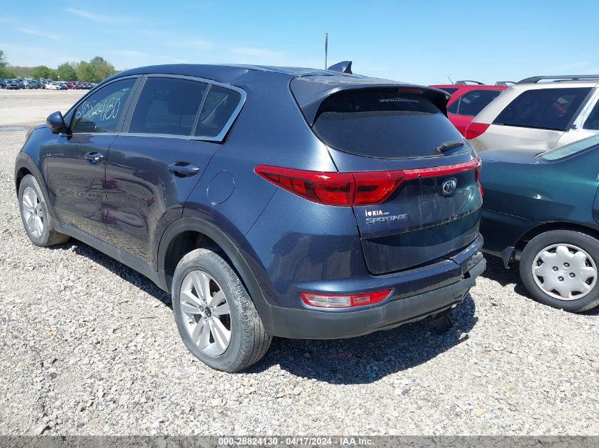 2019 Kia Sportage Lx VIN: KNDPMCAC2K7549481 Lot: 28824130