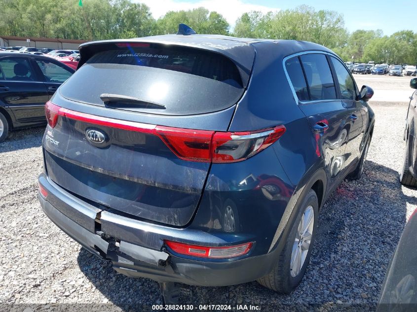 2019 Kia Sportage Lx VIN: KNDPMCAC2K7549481 Lot: 28824130