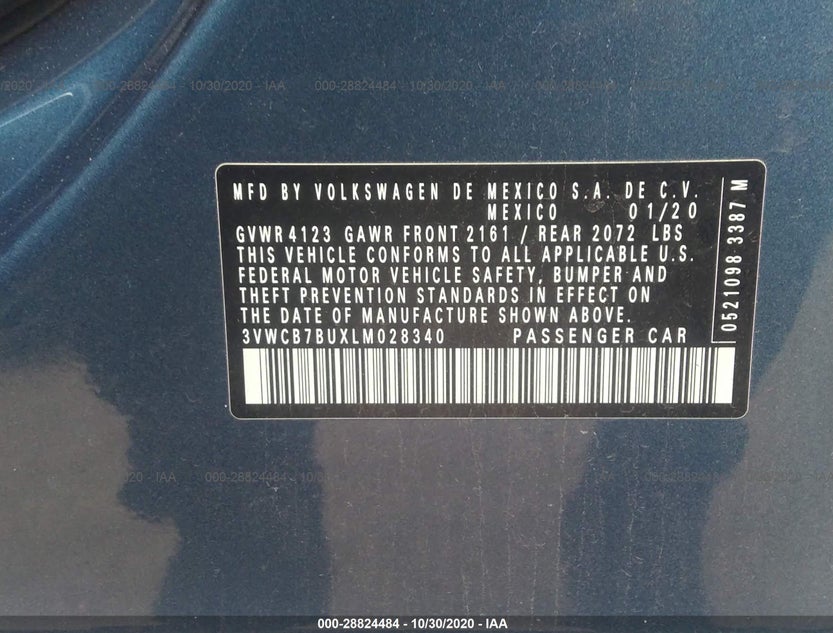3VWCB7BUXLM028340