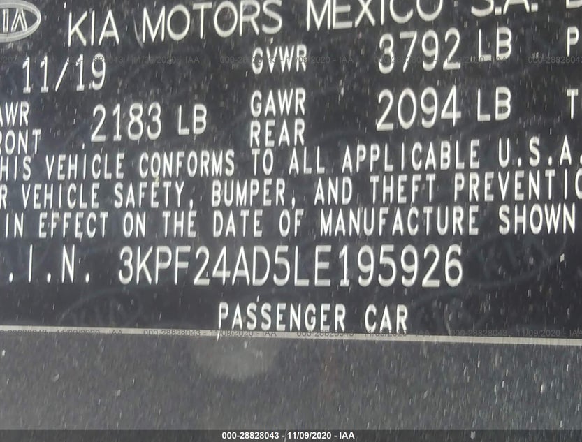3KPF24AD5LE195926