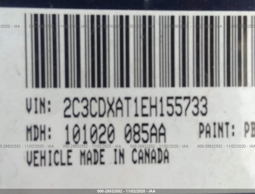 2C3CDXAT1EH155733