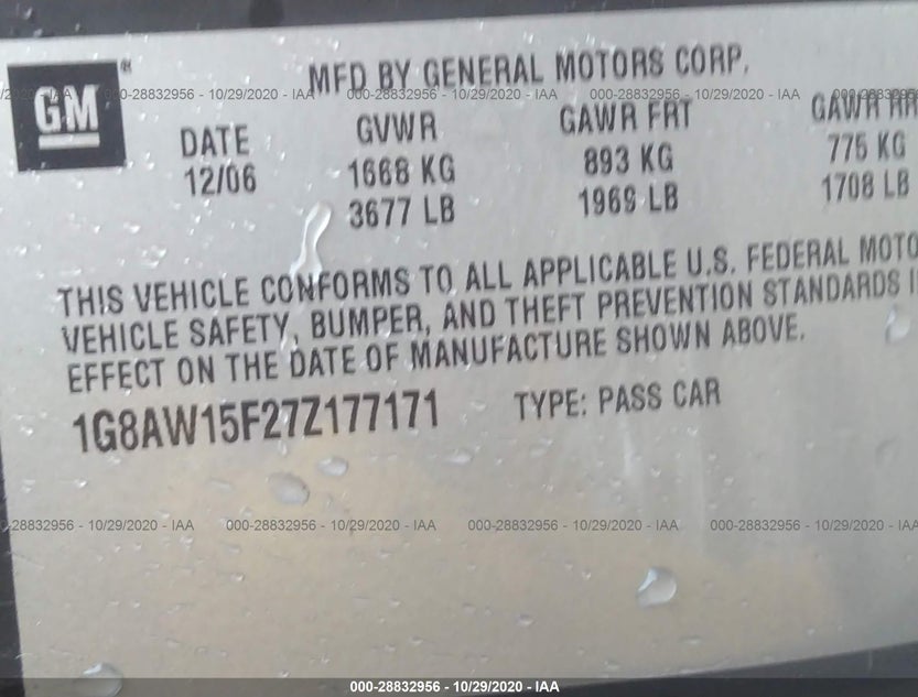 1G8AW15F27Z177171