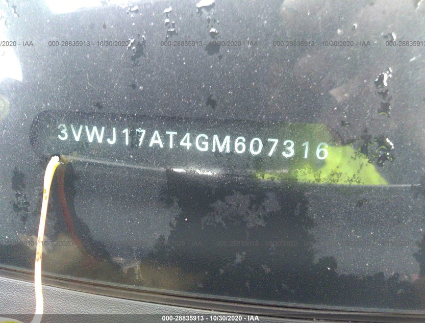 3VWJ17AT4GM607316