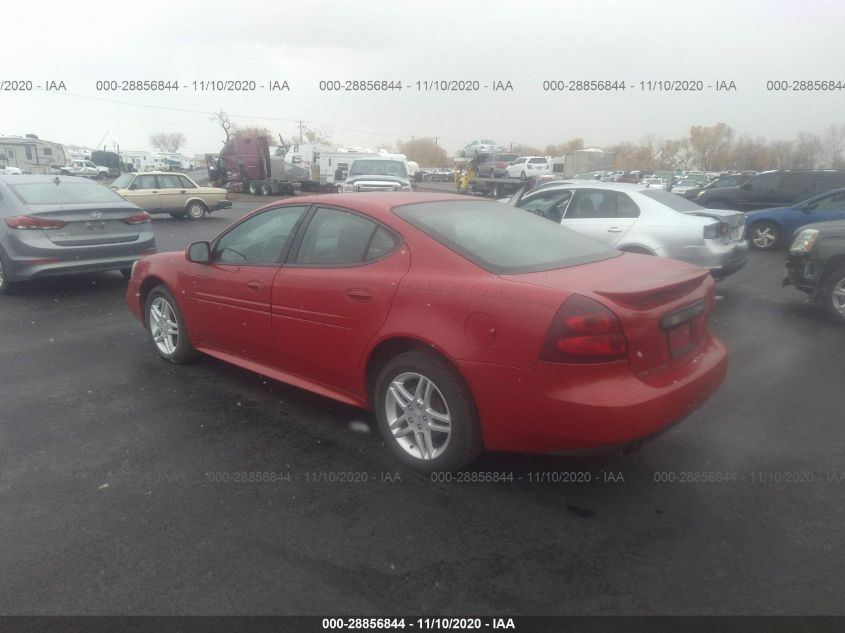 2007 Pontiac Grand Prix Gt VIN: 2G2WR554571100154 Lot: 28856844