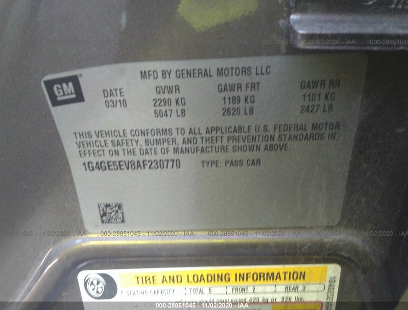1G4GE5EV8AF230770