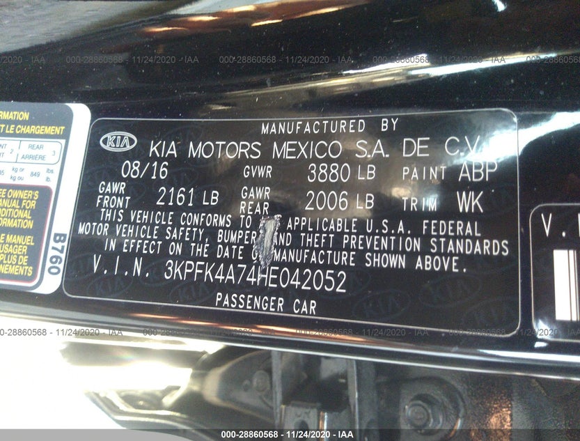 3KPFK4A74HE042052