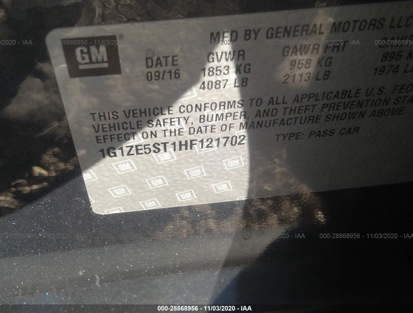 1G1ZE5ST1HF121702
