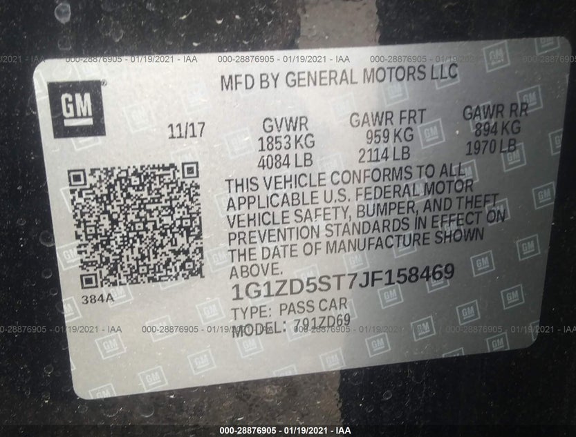 1G1ZD5ST7JF158469