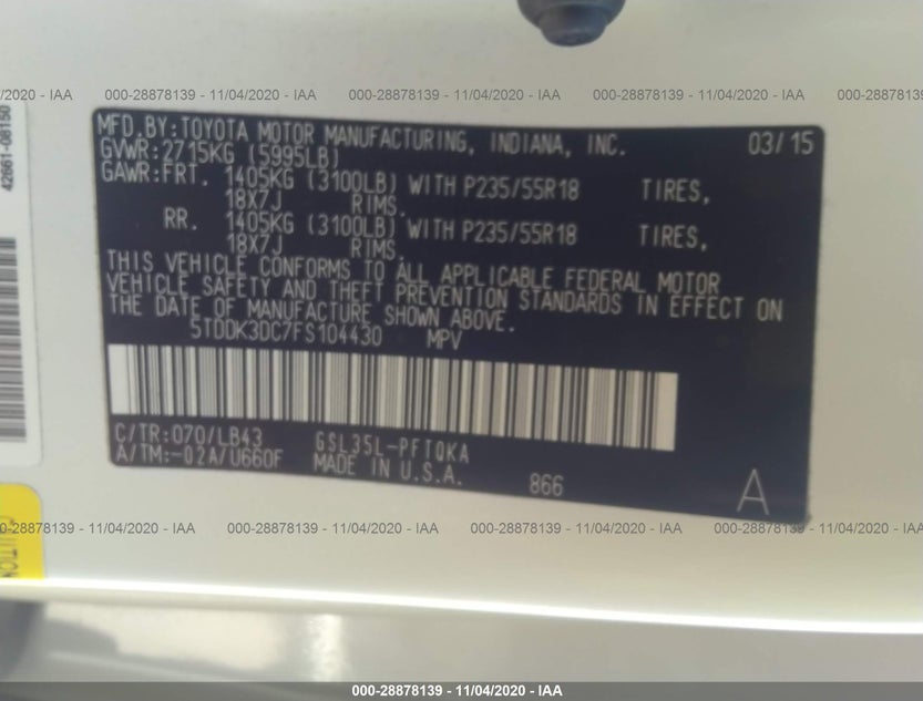 5TDDK3DC7FS104430