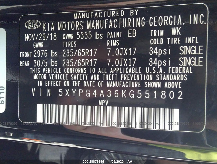 5XYPG4A36KG551802
