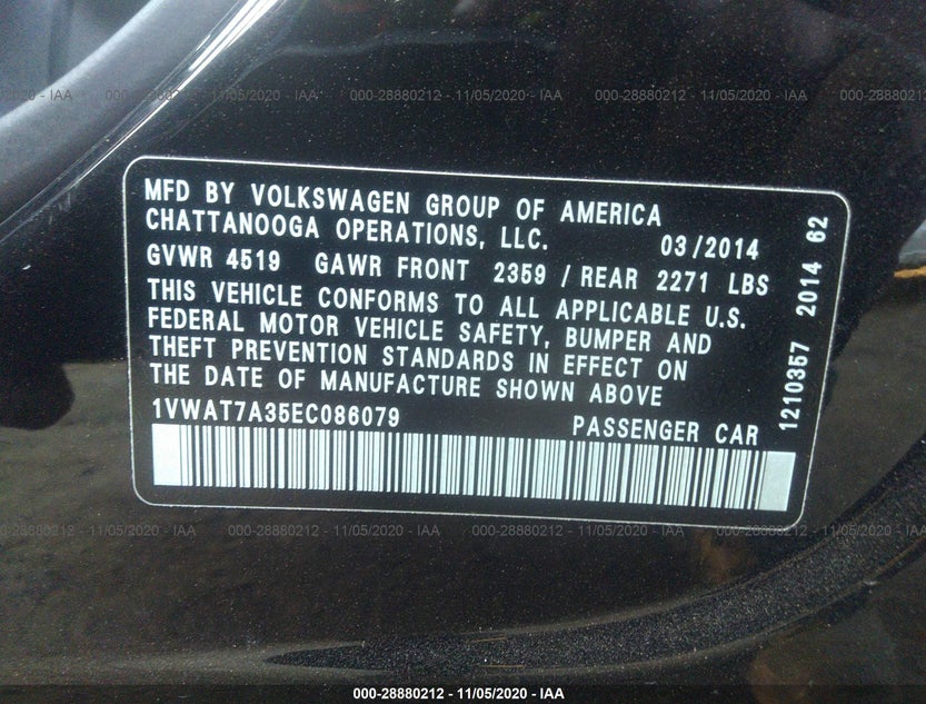 1VWAT7A35EC086079