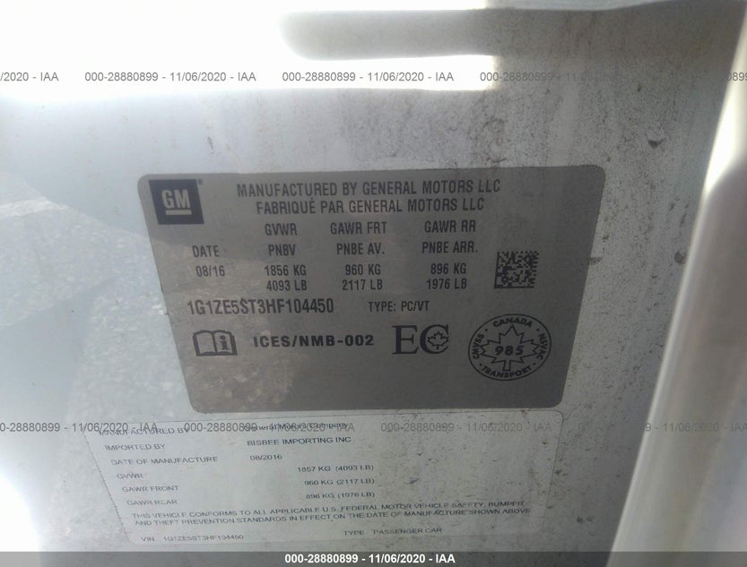 1G1ZE5ST3HF104450