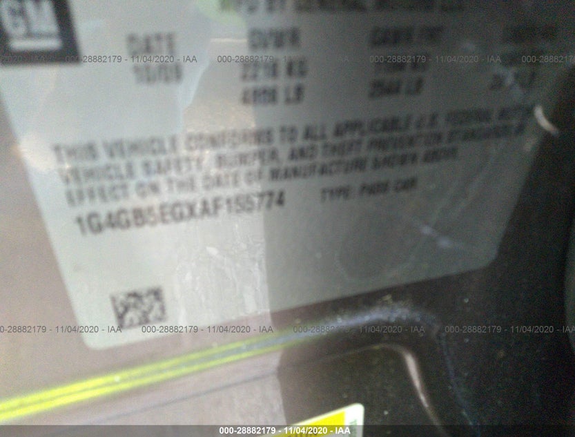 1G4GB5EGXAF155774
