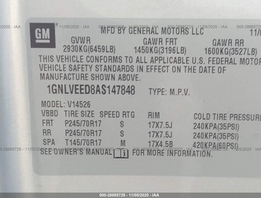 1GNLVEED8AS147848