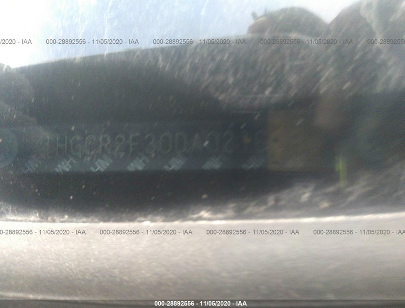 1HGCR2F30DA021609