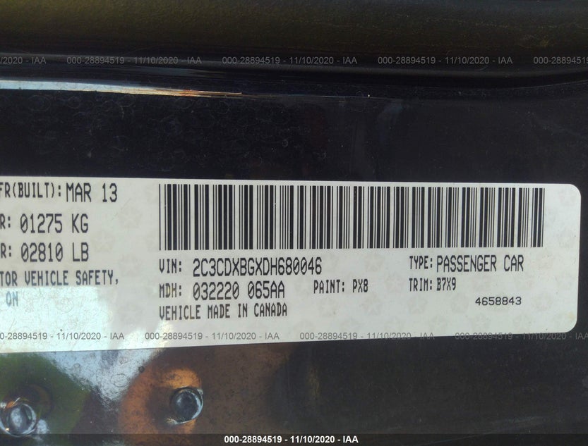 2C3CDXBGXDH680046